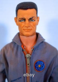 Vintage 1965 Gilbert Moon McDare Action Figure Space Age