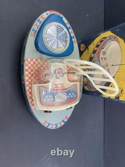 Vintage 1965 KOSMICKE VOZIDLO Tin Liho Batt. Operated Space Toy In box RARE