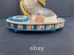 Vintage 1965 KOSMICKE VOZIDLO Tin Liho Batt. Operated Space Toy In box RARE