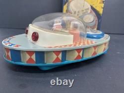Vintage 1965 KOSMICKE VOZIDLO Tin Liho Batt. Operated Space Toy In box RARE