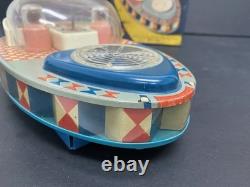 Vintage 1965 KOSMICKE VOZIDLO Tin Liho Batt. Operated Space Toy In box RARE