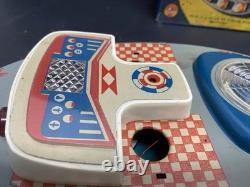 Vintage 1965 KOSMICKE VOZIDLO Tin Liho Batt. Operated Space Toy In box RARE