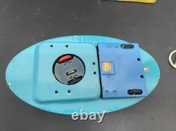 Vintage 1965 KOSMICKE VOZIDLO Tin Liho Batt. Operated Space Toy In box RARE