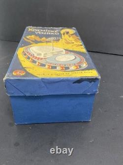 Vintage 1965 KOSMICKE VOZIDLO Tin Liho Batt. Operated Space Toy In box RARE