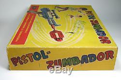 Vintage 1965 rare toy space gun Screaming Mee E Remco Pistol from LEMSSA Spain