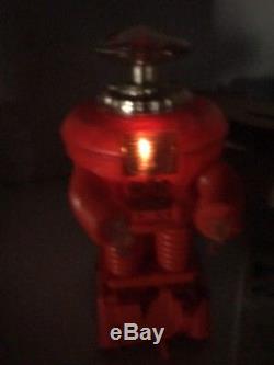 Vintage 1966 LOST IN SPACE TOY ROBOT By REMCO in BOX Light Works