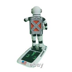 Vintage 1966 Major Matt Mason Figure Bundle with Space Sled, Helmet, Prop Jet