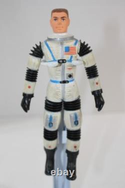 Vintage 1966 Major Matt Mason Man In Space Astronaut Figure Mattel W JET PROPULS