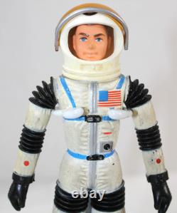 Vintage 1966 Major Matt Mason Man In Space Astronaut Figure Mattel W JET PROPULS