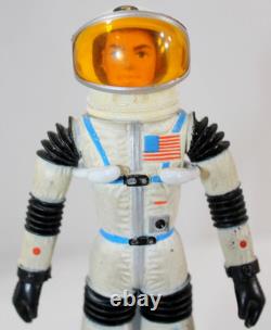 Vintage 1966 Major Matt Mason Man In Space Astronaut Figure Mattel W JET PROPULS