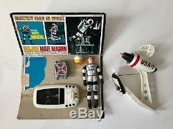 Vintage 1966 Major Matt Mason Mattel's Man In Space with card back