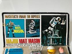 Vintage 1966 Major Matt Mason Mattel's Man In Space with card back