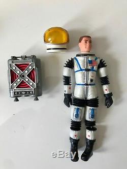 Vintage 1966 Major Matt Mason Mattel's Man In Space with card back