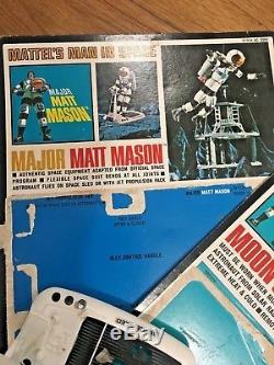 Vintage 1966 Mattel- Major Matt Mason- Lot