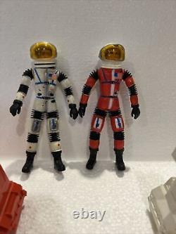 Vintage 1966 Mattel Major Matt Mason Man In Space Astronaut Figures Lot