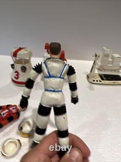 Vintage 1966 Mattel Major Matt Mason Man In Space Astronaut Figures Lot
