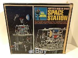 Vintage 1966 Mattel Major Matt Mason Space Station complete with box