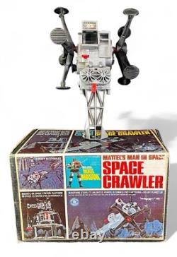 Vintage 1966 Mattel Man In Space Major Matt Mason Space Crawler Untested In Box
