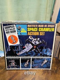 Vintage 1966 Mattel Man In Space Major Matt Mason Space Crawler Untested In Box
