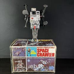 Vintage 1966 Mattel Man In Space Major Matt Mason Space Crawler Untested In Box