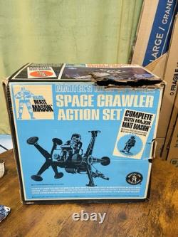Vintage 1966 Mattel Man In Space Major Matt Mason Space Crawler Untested In Box