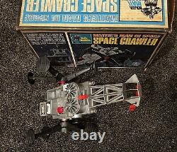 Vintage 1966 Mattel Man In Space Major Matt Mason Space Crawler Working With Box