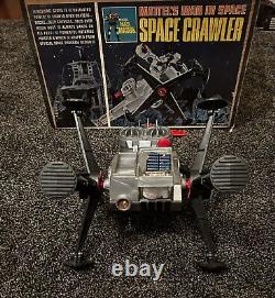 Vintage 1966 Mattel Man In Space Major Matt Mason Space Crawler Working With Box