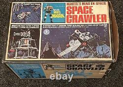 Vintage 1966 Mattel Man In Space Major Matt Mason Space Crawler Working With Box