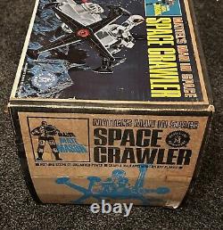 Vintage 1966 Mattel Man In Space Major Matt Mason Space Crawler Working With Box