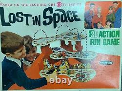 Vintage 1966 REMCO LOST IN SPACE 3D ACTION FUN GAME MIB Complete withINSTRUCTIONS