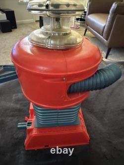 Vintage 1966 REMCO Lost in Space Robot ORANGE and Blue NOT -WORKING