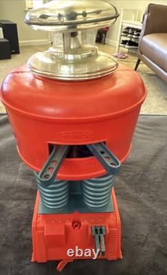 Vintage 1966 REMCO Lost in Space Robot ORANGE and Blue NOT -WORKING