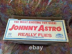 Vintage 1967 Johnny Astro Controlled Space Flight Center. Tested And Works Great