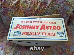 Vintage 1967 Johnny Astro Controlled Space Flight Center. Tested And Works Great