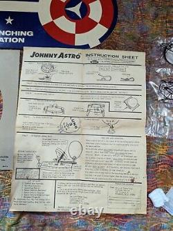 Vintage 1967 Johnny Astro Controlled Space Flight Center. Tested And Works Great