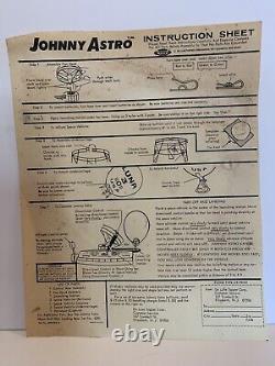 Vintage 1967 Johnny Astro Controlled Space Flight Command Center PARTIALLY NEW