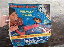 Vintage 1967 Johnny Astro Controlled Space Flight Command Center withBox