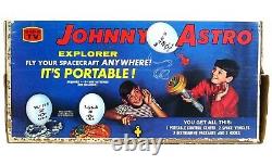 Vintage 1967 Johnny Astro Portable Controlled Space Flight Explorer withBox Works