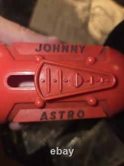 Vintage 1967 Johnny Astro Portable Controlled Space Flight Explorer withBox Works