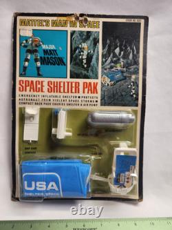 Vintage 1967 Major Matt Mason Space Shelter Pak Moc Rare #6321