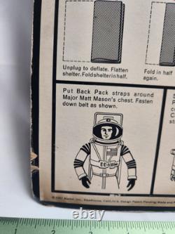 Vintage 1967 Major Matt Mason Space Shelter Pak Moc Rare #6321