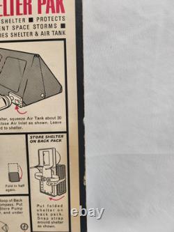 Vintage 1967 Major Matt Mason Space Shelter Pak Moc Rare #6321