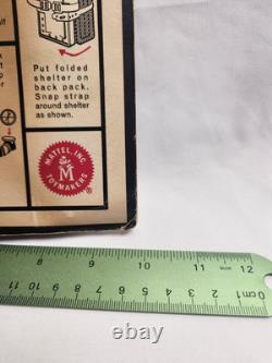 Vintage 1967 Major Matt Mason Space Shelter Pak Moc Rare #6321