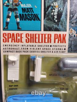 Vintage 1967 Major Matt Mason Space Shelter Pak Moc Rare #6321