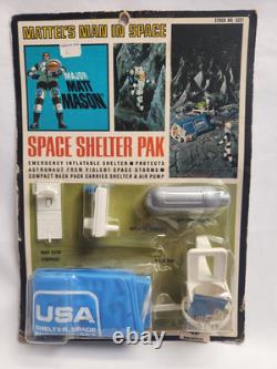 Vintage 1967 Major Matt Mason Space Shelter Pak Moc Rare #6321
