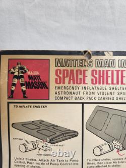 Vintage 1967 Major Matt Mason Space Shelter Pak Moc Rare #6321