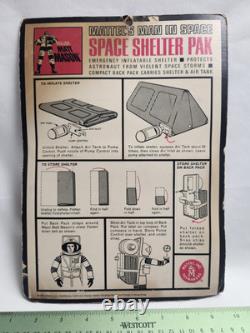 Vintage 1967 Major Matt Mason Space Shelter Pak Moc Rare #6321