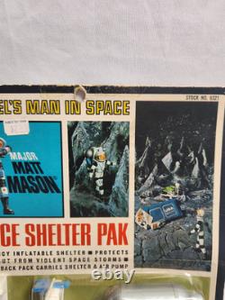 Vintage 1967 Major Matt Mason Space Shelter Pak Moc Rare #6321