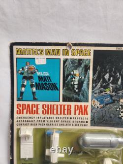 Vintage 1967 Major Matt Mason Space Shelter Pak Moc Rare #6321