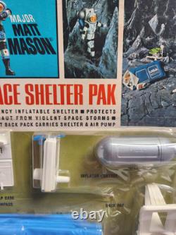 Vintage 1967 Major Matt Mason Space Shelter Pak Moc Rare #6321